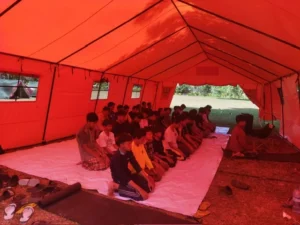 Pelantikan Hizbul Wathan Kota Blitar Dibarengi Sholat Jumat di Bumi Perkemahan