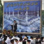 Sholat Idul Fitri Kembali Digelar di Stadion Surajaya Lamongan, Antusiasme Jamaah Membludak