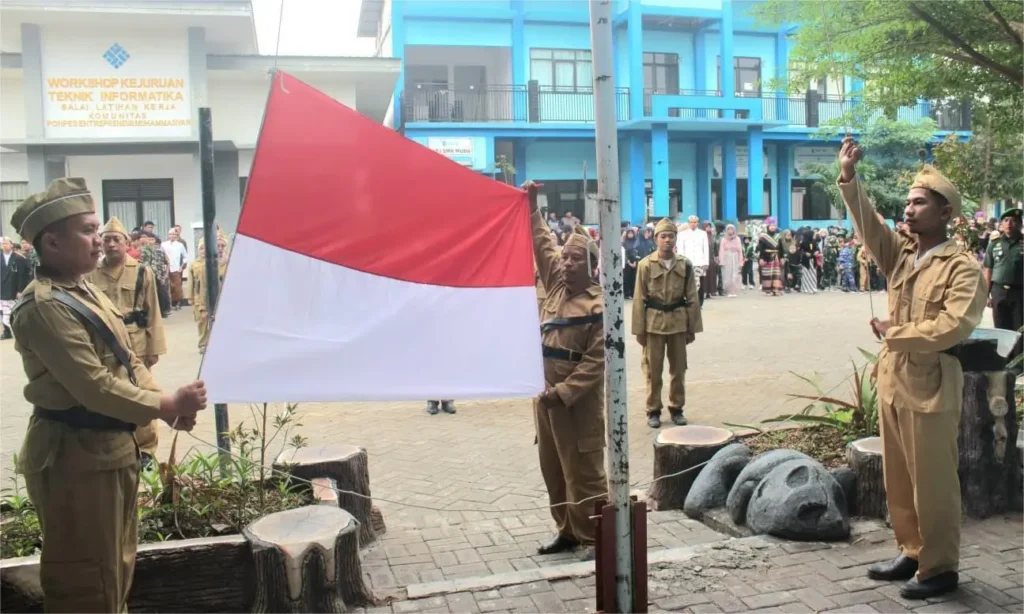 Upacara Memperingati Hari Pahlawan Perguruan Muhammadiyah Benjeng