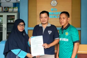 MTs Muhammadiyah 15 Lamongan Perpanjang MoU dengan Lamongan Sport Center