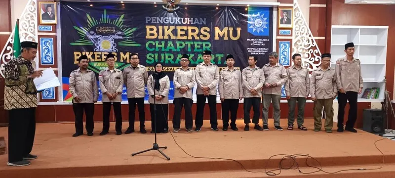 BikersMu Chapter Surakarta Resmi Dikukuhkan, Siap Perkuat Dakwah dan Kepedulian Sosial di Jalanan