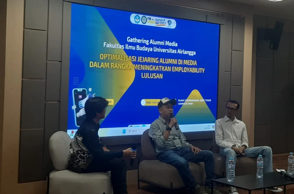 Gathering Alumni FIB Unair, Pentingnya Pembelajaran Media pada Era Digital
