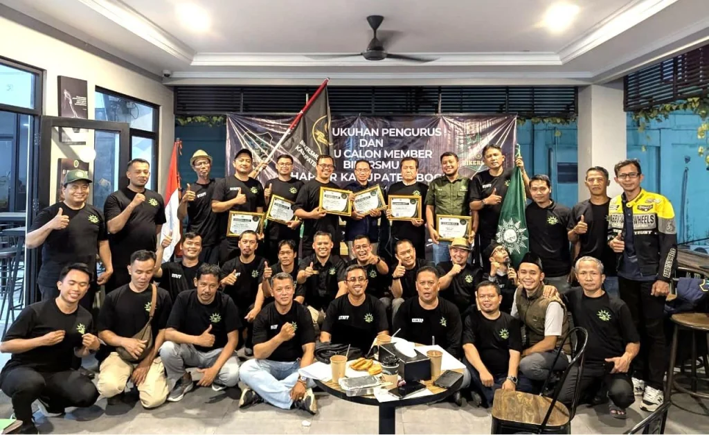 BikersMu Kabupaten Bogor Kukuhkan Pengurus dan Gelar Temu Calon Anggota