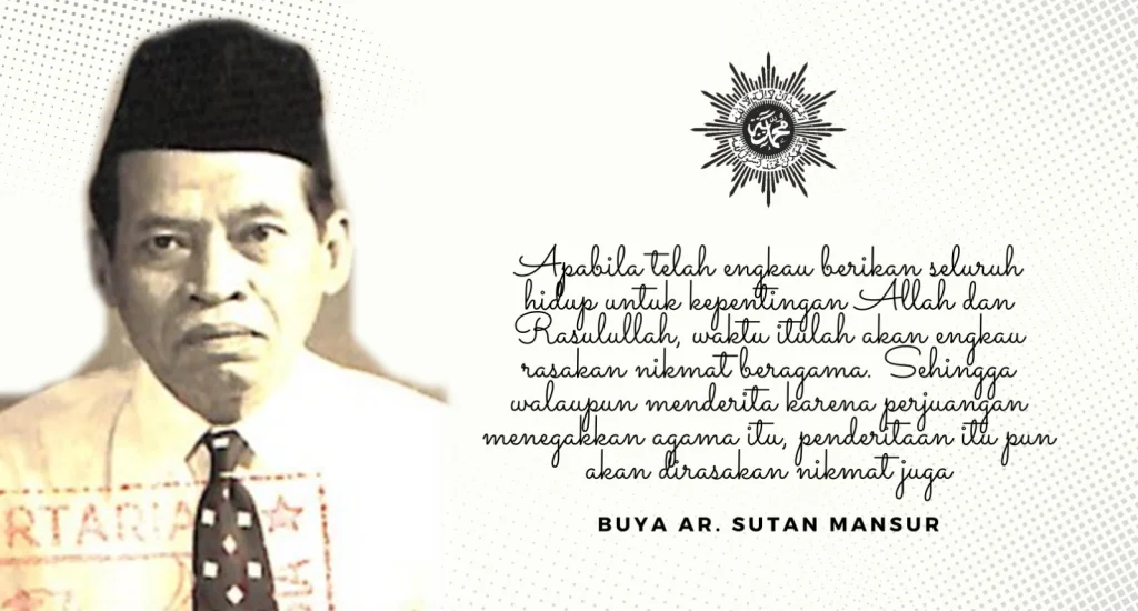 Dari Mihrab ke Pasar, Refleksi Buya Sutan Mansur tentang Ekonomi Modern