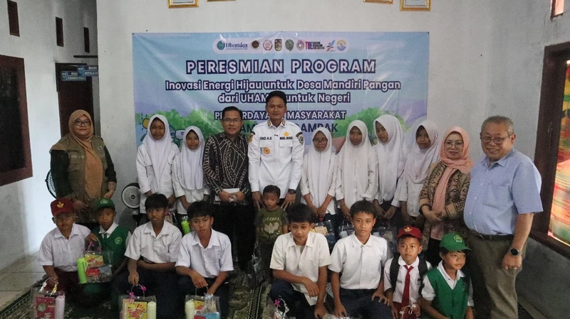 Uhamka Kolaborasi dengan Kemenristekdikti dan Kemendes PDTT Hadirkan Solusi Energi Hijau bagi Petani Pandeglang