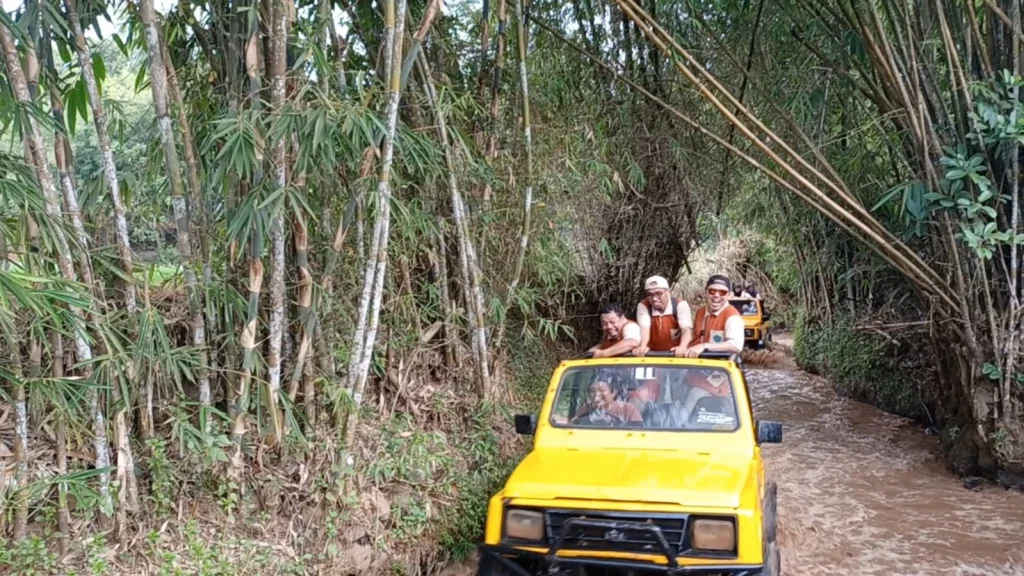 Keseruan Offroad Guru dan Karyawan Mimsapa di Yogyakarta