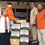 Rendangmu Hadir di Posko Bencana Desa Temu, Prambon