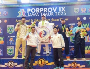 Kabid Organisasi PC IMM Lamongan, Raih Medali Emas di Cabor Sambo Porprov Jatim IX