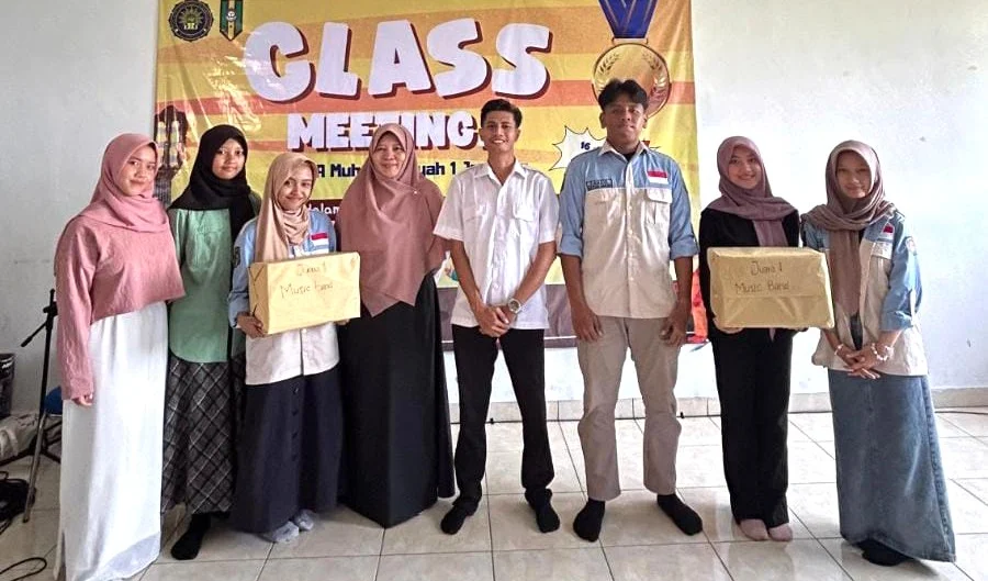 Class Meeting SMA Muhammadiyah 1 Jombang: Bersatu dalam Kompetisi, Perkuat Tali Silaturahmi