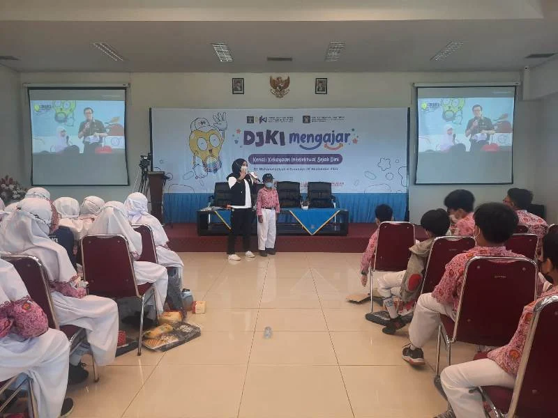 Kekayaan Intelektual Disosialisasikan ke Siswa