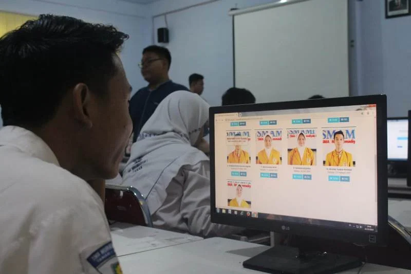 Smamita Gelar Pemilu Pakai E-Voting, Ini Hasilnya