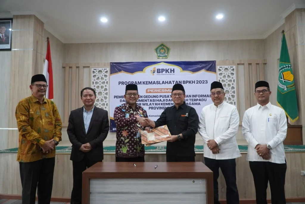 BPKH dan Lazismu Dirikan Gedung Pusat Layanan Informasi dan Dokumentasi Haji dan Umrah Terpadu di Aceh