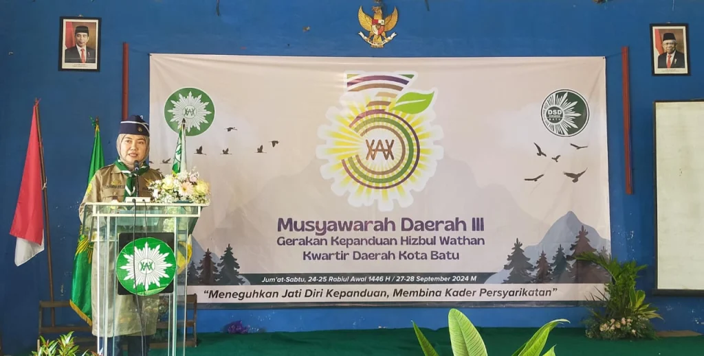 Perjalanan Hizbul Wathan di Kota Batu Disampaikan dalam Musyda ke-3