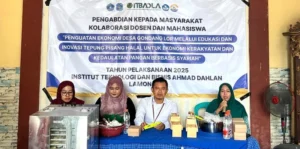ITBADLA Berkolaborasi dengan UB Latih Ibu-Ibu PKK Gondang Lor Olah Buah Jadi Tepung