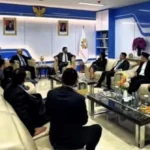 Wamen P2MI Terima Tiga Kunjungan Strategis di Kantor Kementerian Pelindungan Pekerja Migran Indonesia