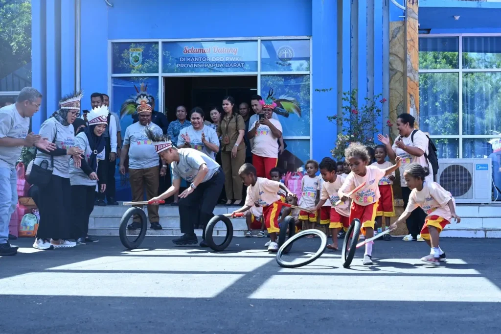 Kampanye KAIH di Manokwari: Kolaborasi Pemerintah–Swasta Bangun Ekosistem PAUD Bermutu