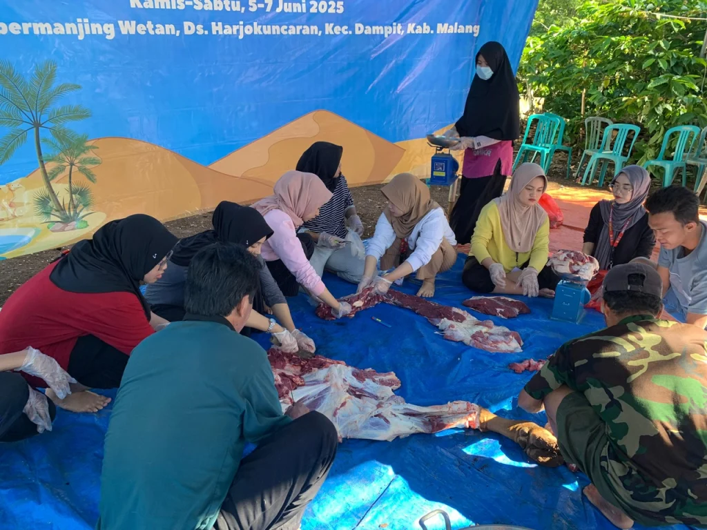 IMM Avicenna FK UM Surabaya Salurkan 16 Hewan Kurban ke Wilayah Rawan Kristenisasi di Malang