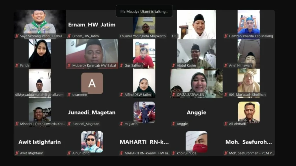 Kwartir Wilayah Hizbul Wathan Jawa Timur Gelar Kajian Ramadhan 1446 H