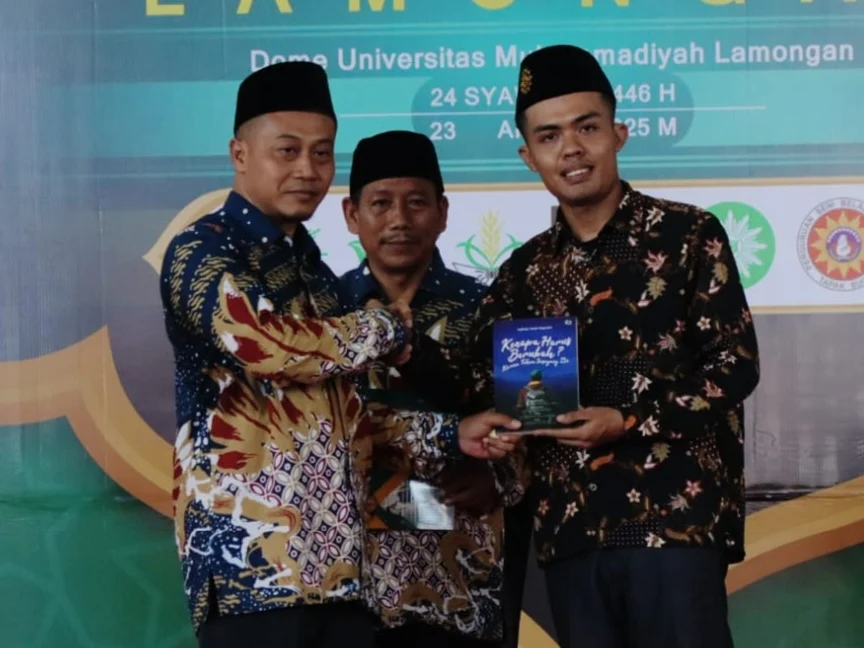 Buku Fathan Faris Saputro, Kenapa Harus Berubah? Karena Tuhan Sesayang Itu Resmi Diluncurkan