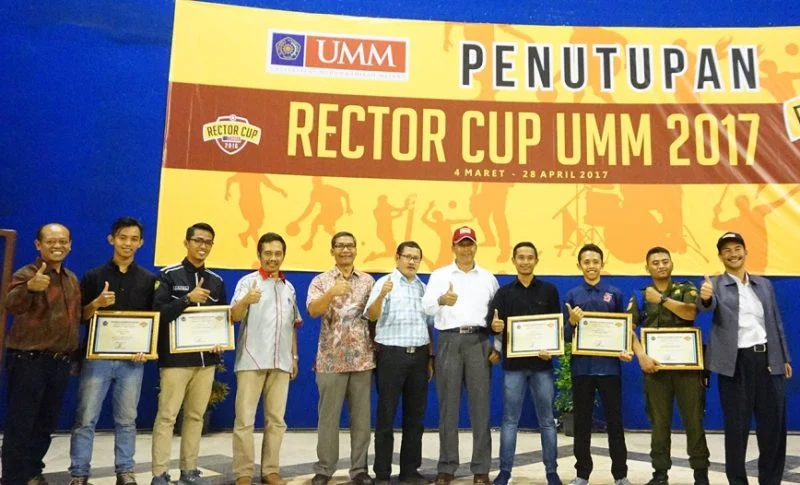 Rector Cup UMM Resmi Ditutup, Ini Para Pemenangnya