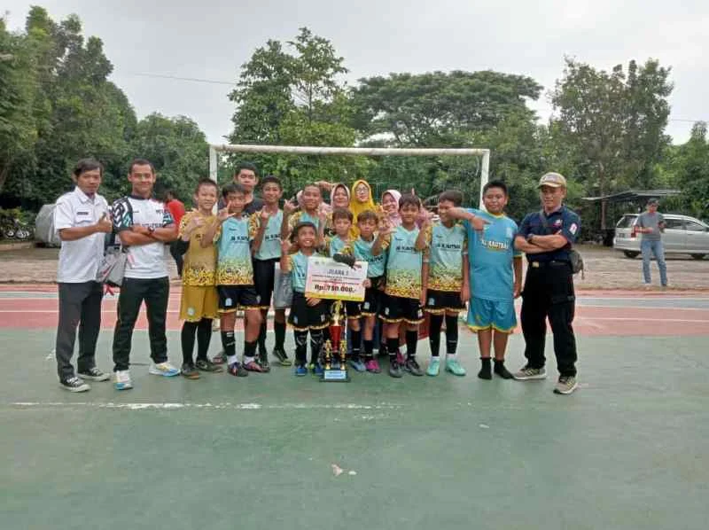 Putra Wakil Walikota Cetak Gol, Al-Kautsar FC Juarai Futsal