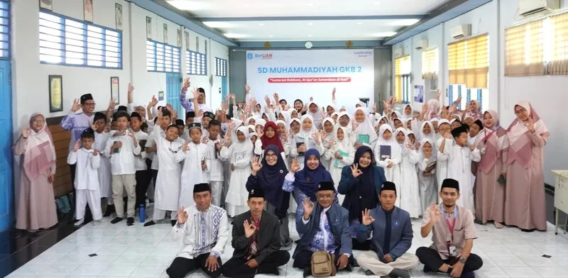 Penuh Semangat! 103 Siswa Berlian Primary School Ikuti Ikhtibar Tahfidz Eksternal