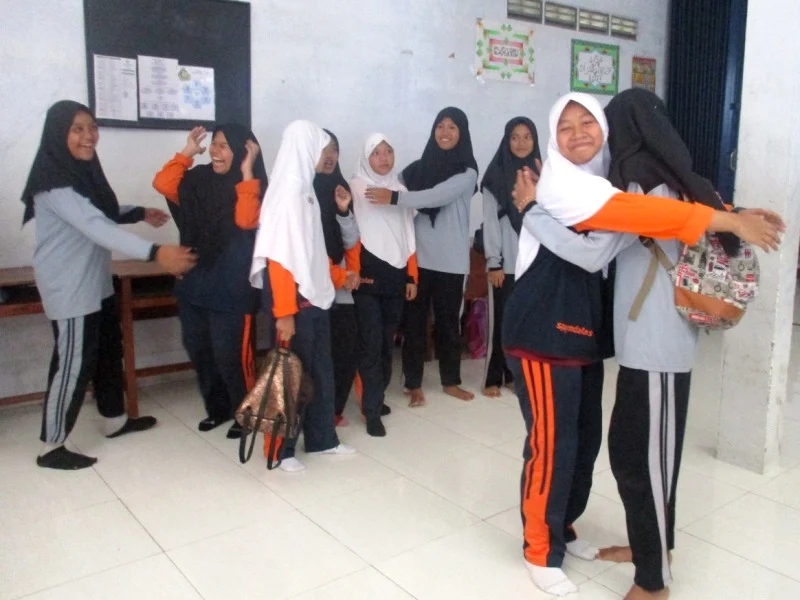Lewat Kata Simon, Siswa Dua Sekolah Itu Langsung Akrab seperti Saudara
