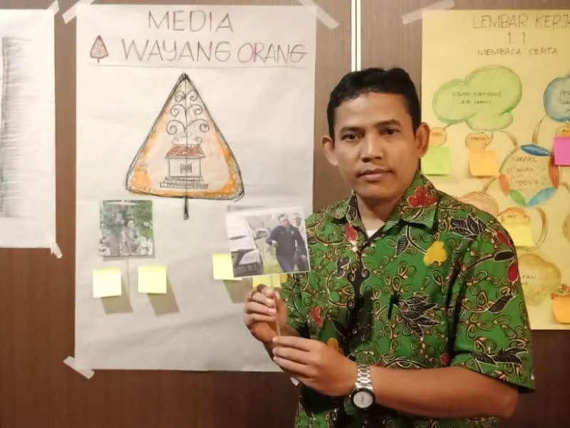 Bermain Wayang seperti Dalang Cara Paling Gampang Mengajari Siswa Bercerita