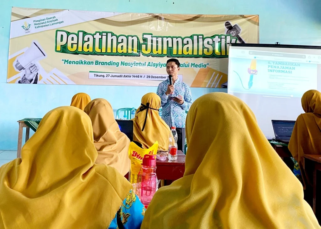 Berakhir Pekan bersama PDNA Lamongan dalam Pelatihan Jurnalistik