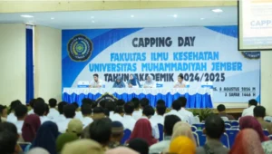 Pasca Pengucapan Sumpah, 184 Mahasiswa Fikes Unmuh Jember Siap Emban Tanggung Jawab
