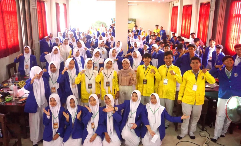 Fortasi Smamdela Ajak Siswa Baru Jadi Influencer Keren dan Berdampak