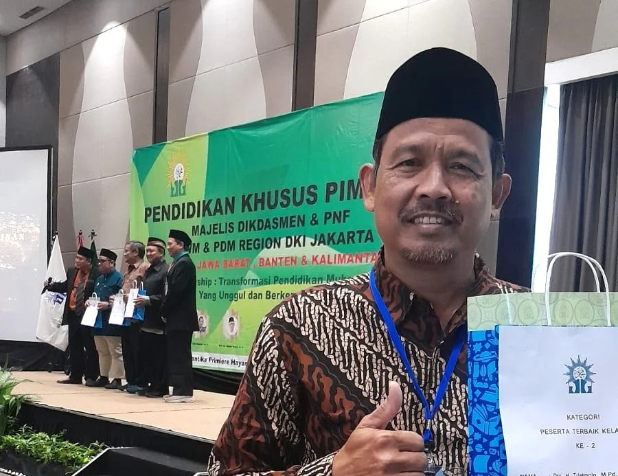 Wakili PDM Kota Bogor, Triatmojo Raih Peserta Terbaik II dalam Diksuspim Regional DKI Jakarta dan Jabar