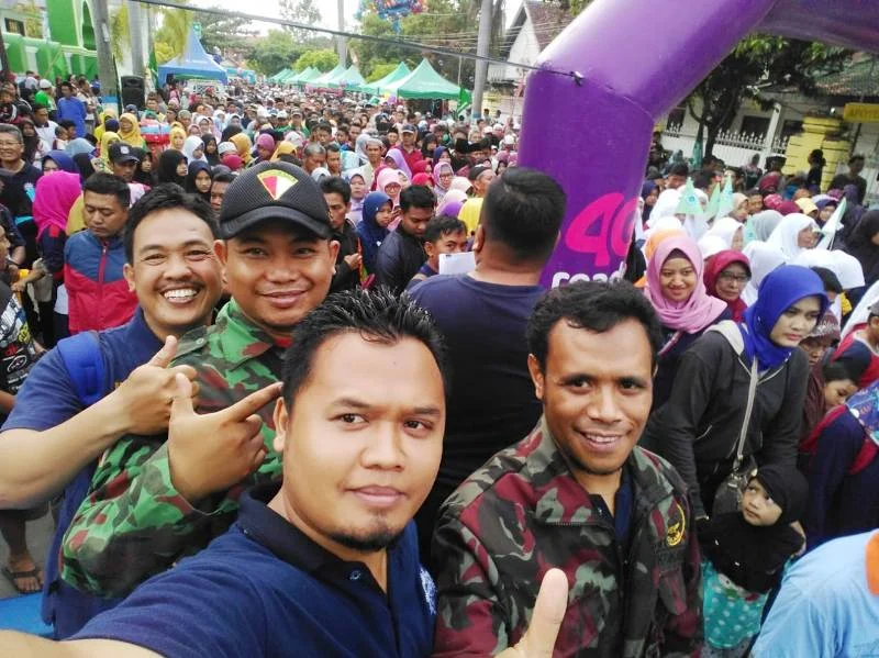 Puncak Milad Gelar Pengajian dan Jalan Sehat Diikuti Masyarakat dan Pejabat