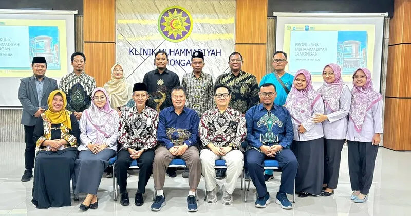 Perkuat Langkah Dakwah Kesehatan, Klinik Muhammadiyah Kediri dan Pandaan Studi Banding ke Klinik Muhammadiyah Lamongan