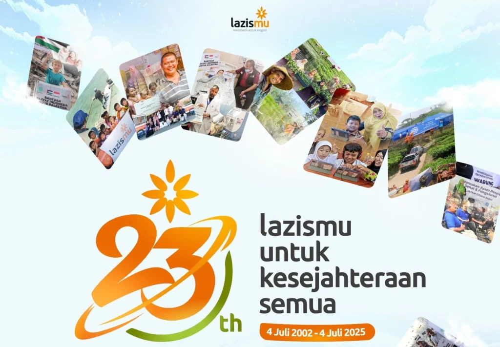23 Tahun Perjalanan Lazismu: Mengabdi dan Merajut Asa demi Kesejahteraan Semua