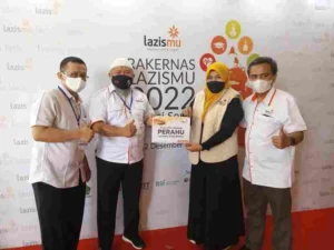 Lazismu Kota Bekasi Pesan Perahu Karet Langsung Disanggupi Jatim