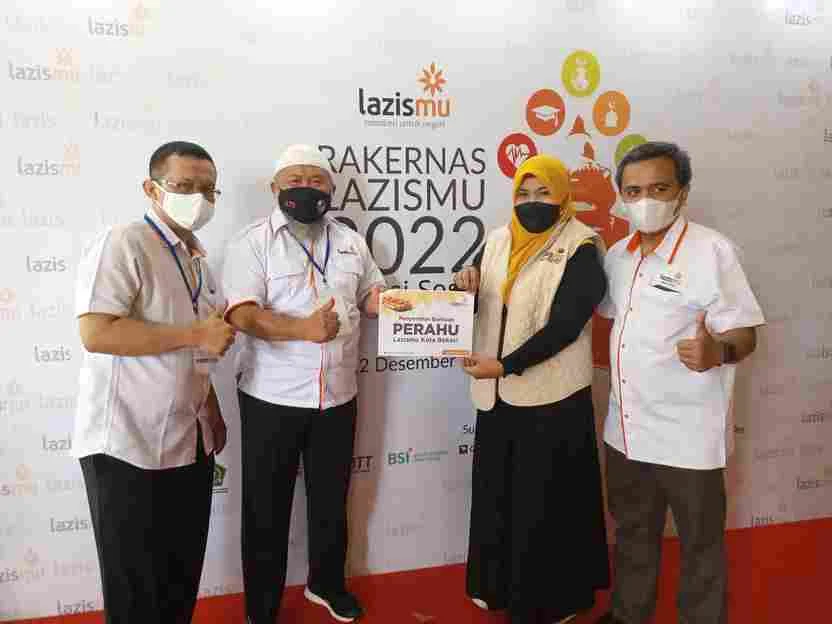 Lazismu Kota Bekasi Pesan Perahu Karet Langsung Disanggupi Jatim