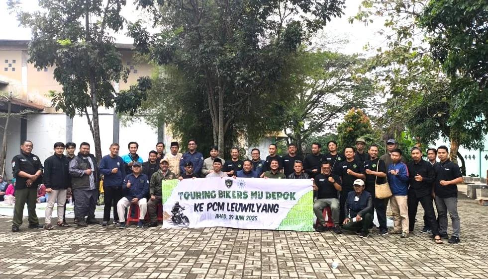 Touring Perdana BikersMu Depok: Semangat Dakwah dan Ukhuwah Menembus Jalanan Leuwiliang