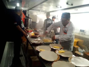 Food Truck Lazismu Jadi Dapur Umum di Jambore Ambulance