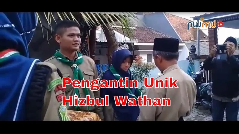 Video Resepsi Nikah dengan Upacara ala Hizbul Wathan