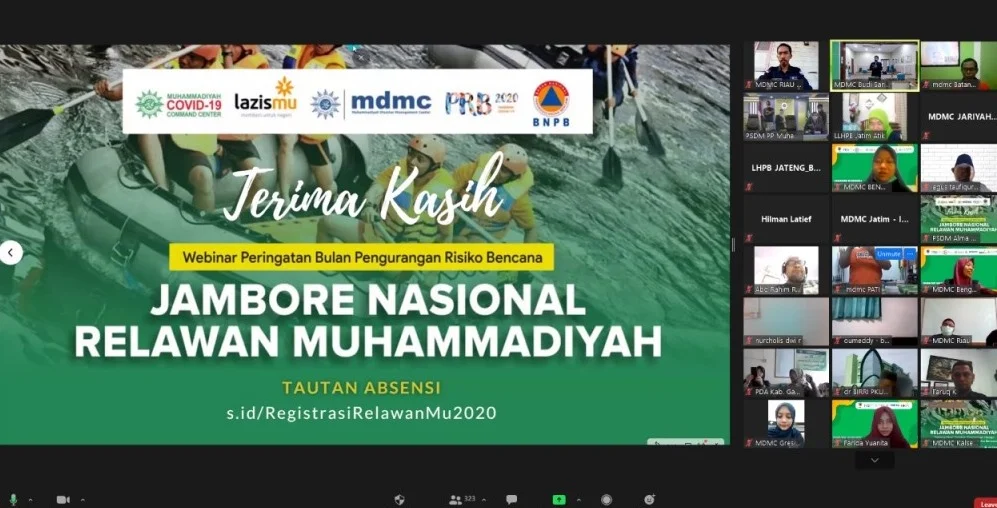 Jambore Nasional Relawan: Kiprah Kebencanaan Muhammadiyah sejak 1919