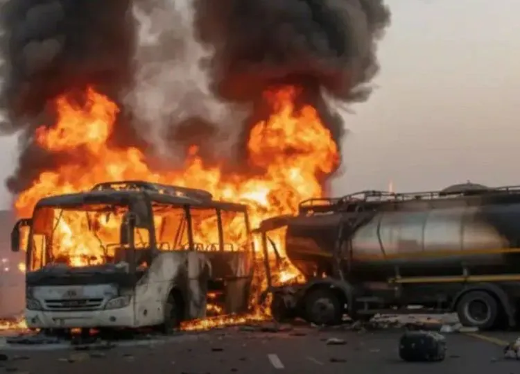 Bus Jamaah Umrah Terbakar, Puluhan Orang Tewas di Dekat Madinah