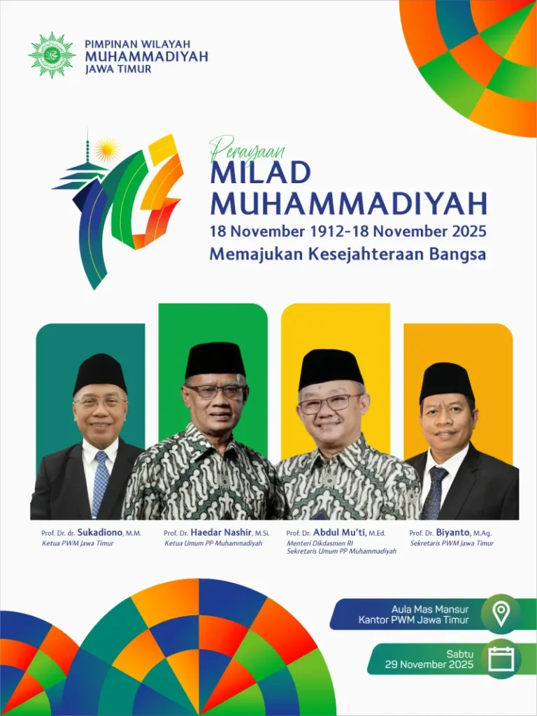 PWM Jatim Beri Penghargaan kepada Keluarga Marsinah pada Peringatan Milad ke-113 Muhammadiyah