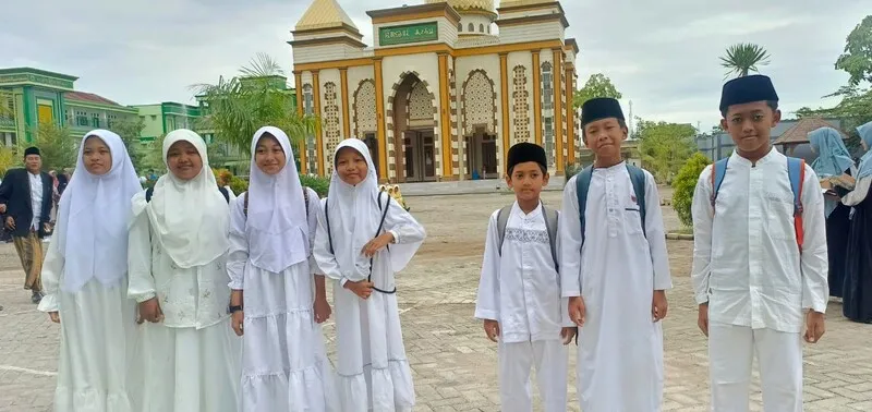 Tujuh Siswa MIM 18 Sumberrejo Ikuti Munaqosah Tahfidz Qur’an Kemenag Bojonegoro