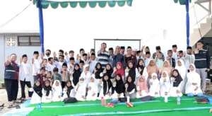 Sembelih 7 Hewan Kurban, LKSA Nurul Husna Ajak Anak Panti Belajar Berbagi dan Peduli