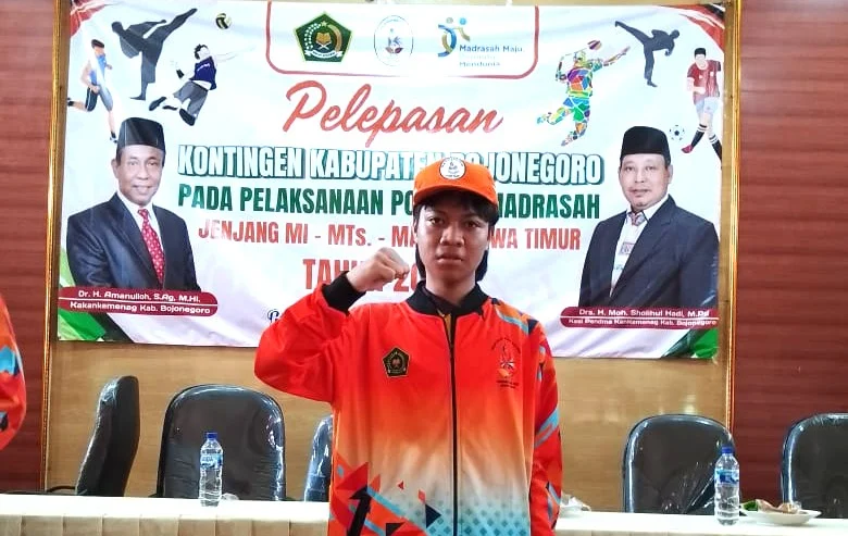 Siswa MA Muhammadiyah 3 Kanor Wakili Bojonegoro di Porseni Jatim 2025