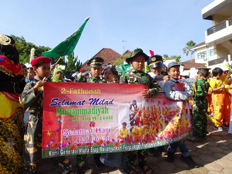 Sekolah Ini Gelar Satu Perayaan untuk Tiga Peristiwa Besar