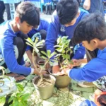 Spemia Ajak Siswa Berani Kotor dalam Aksi Jumat Sehat dan Peduli Lingkungan