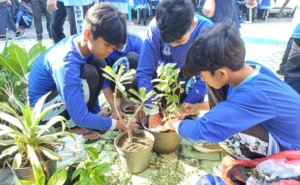 Spemia Ajak Siswa Berani Kotor dalam Aksi Jumat Sehat dan Peduli Lingkungan