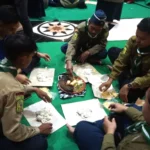 Gurami Bakar ‘Sak Layah’ Meriahkan Pelantikan dan Raker Kwarcab HW Balongpanggang